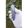 SPINNAKER авторський складаний ніж ручної роботи KUSTOM KNIVES, сталь - Damasteel Bifrost, 61-62 HRC, купити замовити в Україні
